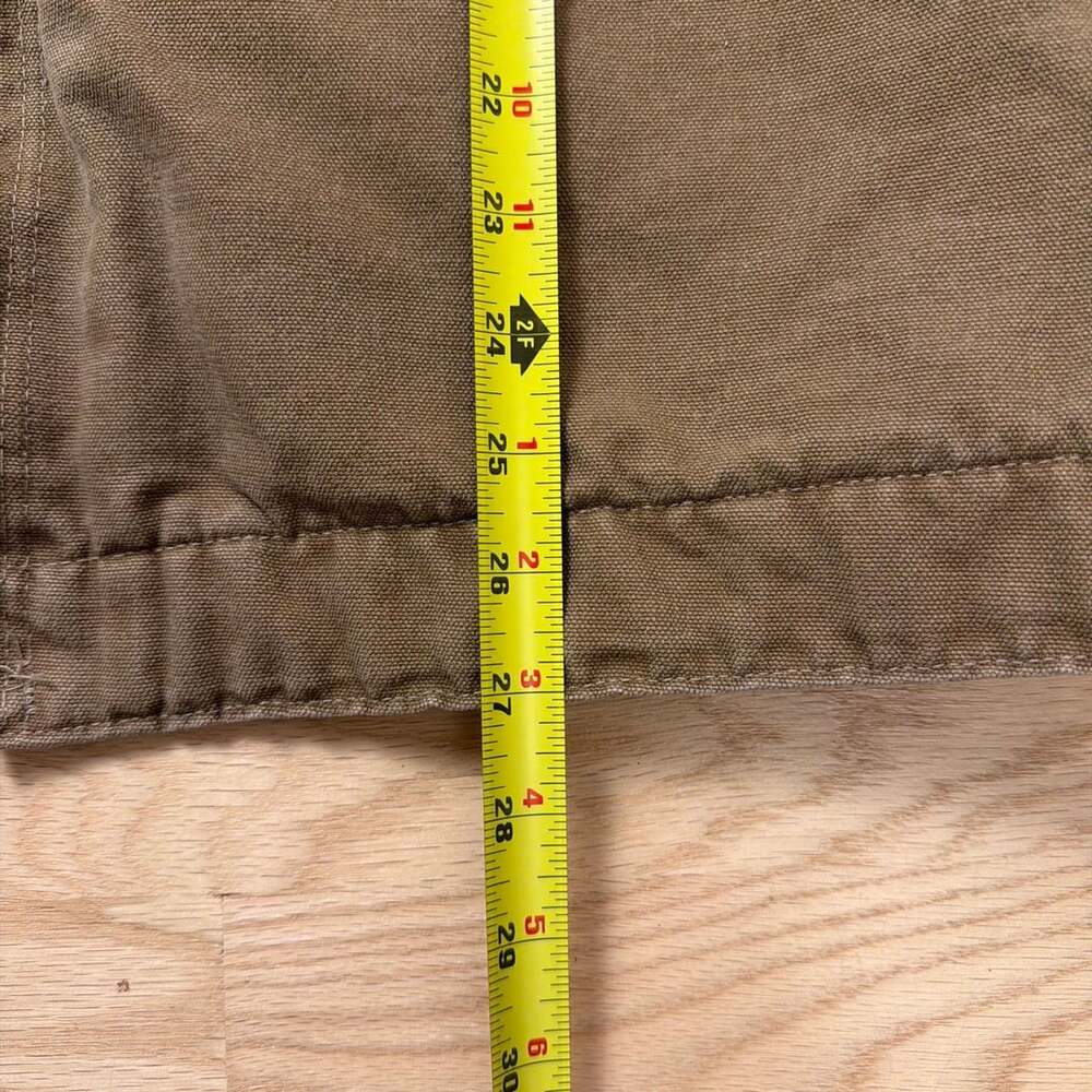 Carhartt Detroit Jacket Brown Canvas Blanket Lined - Picture 5 of 6